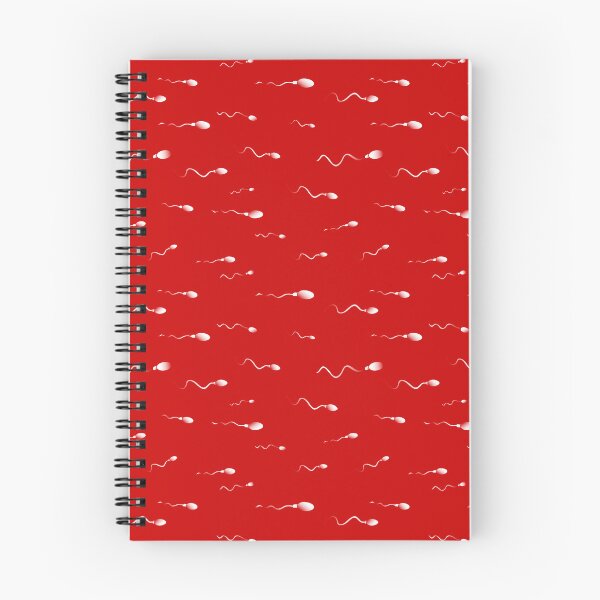 Item preview, Sperm Swimming Pattern Red White Fertility Theme designed and sold by CreativeTwins.