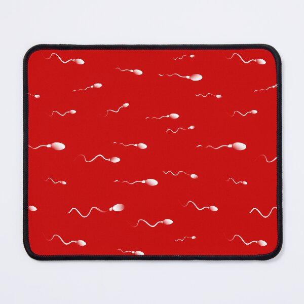 Item preview, Sperm Swimming Pattern Red White Fertility Theme designed and sold by CreativeTwins.