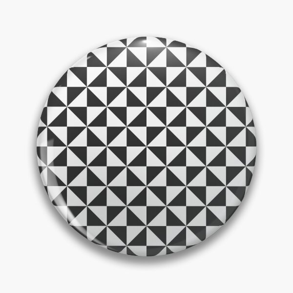 Item preview, White And Charcoal Pinwheel Pattern designed and sold by pattern-archive.