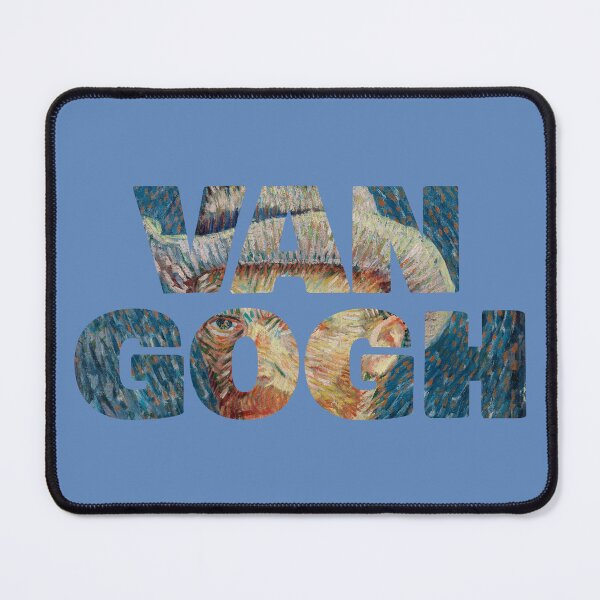 Item preview, Van Gogh – Self-Portrait Typography Art for Van Gogh Lovers designed and sold by EmeraldeaArt.