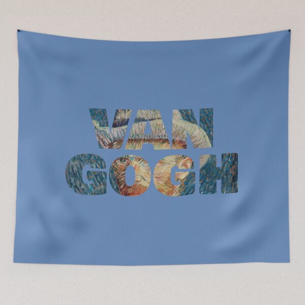 Item preview, Van Gogh – Self-Portrait Typography Art for Van Gogh Lovers designed and sold by EmeraldeaArt.