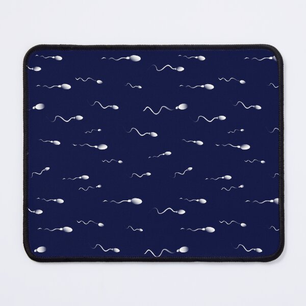 Item preview, Blue and White Sperm Pattern designed and sold by CreativeTwins.