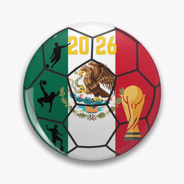 Item preview, Mexico Soccer 2026: World Cup Host Viva Mexico Ball Art designed and sold by Mandarynkashop.