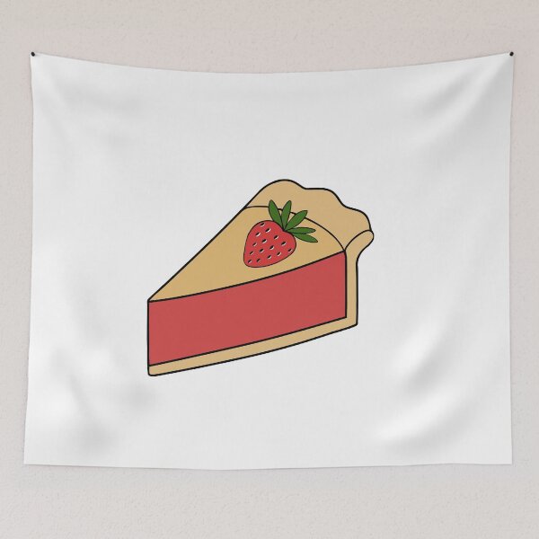 Item preview, Slice Of Strawberry Pie Dessert designed and sold by Sartoris Art.