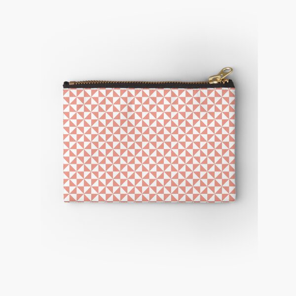 Item preview, White And Coral Pinwheel Pattern designed and sold by pattern-archive.