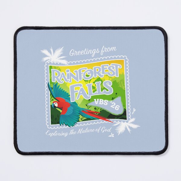 Item preview, Rainforest Falls VBS 2026 Stamp Exploring The Nature of God  designed and sold by QuinnJayden.
