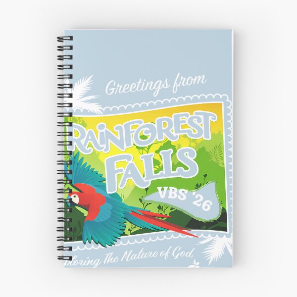 Item preview, Rainforest Falls VBS 2026 Stamp Exploring The Nature of God  designed and sold by QuinnJayden.