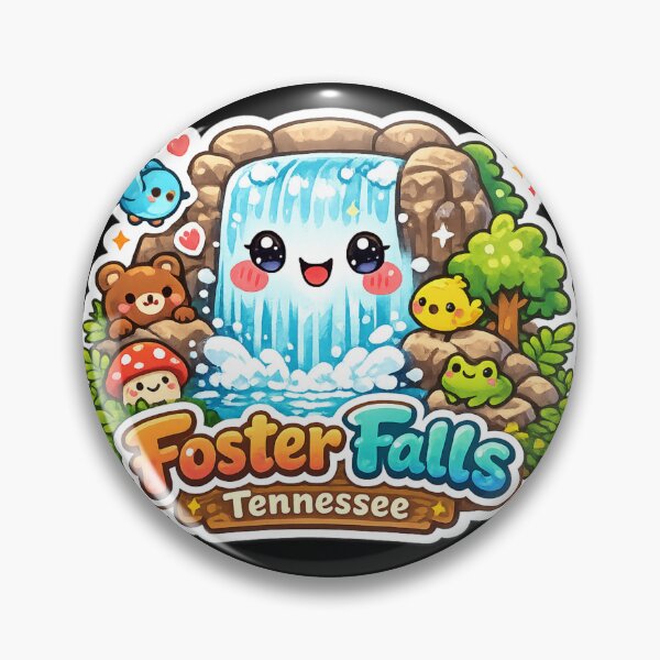 Item preview, Cute kawaii Foster Falls designed and sold by DamioPolArt.