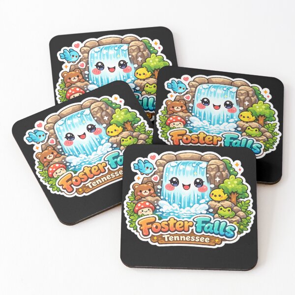Item preview, Cute kawaii Foster Falls designed and sold by DamioPolArt.
