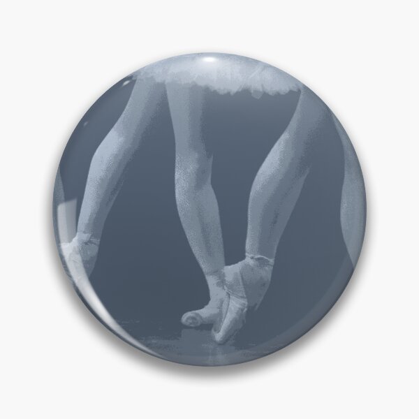 Item preview, Blue Retro Pointe Shoes  designed and sold by Caroline Holden.