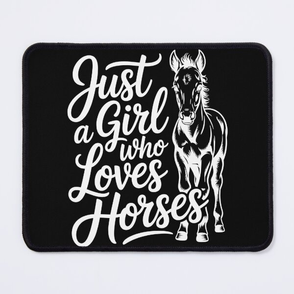 Item preview, Just a Girl Who Loves Horses designed and sold by jkrphoto.