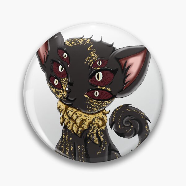 Item preview, NOVA THE DEMON CAT  designed and sold by Chester-Goat-69.