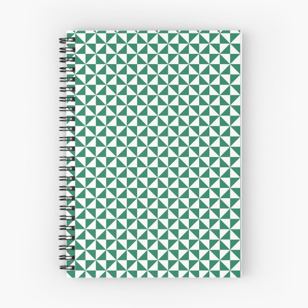 Item preview, White And Green Pinwheel Pattern designed and sold by pattern-archive.
