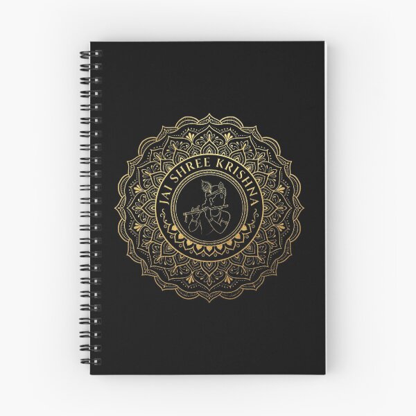 Item preview, Golden Luxury Madhav Mandala Krishna Crest designed and sold by DuckOddity.