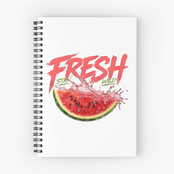 Item preview, Fresh Watermelon Slice Water Splash Art designed and sold by FlatInkStudio.