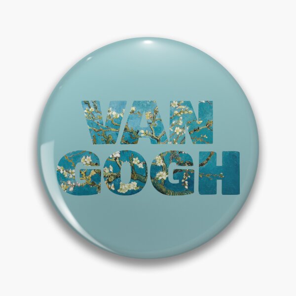 Item preview, Van Gogh – Almond Blossoms Typography Art for Van Gogh Lovers designed and sold by EmeraldeaArt.