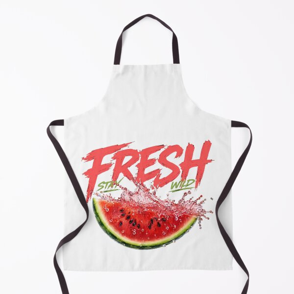 Item preview, Fresh Watermelon Slice Water Splash Art designed and sold by FlatInkStudio.