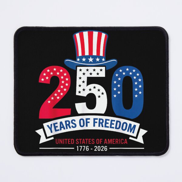 Item preview, 250 Years Of Freedom United States Of America 1776 2026 Semiquincentennial Gift designed and sold by DuneHaicna.
