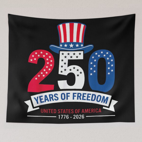 Item preview, 250 Years Of Freedom United States Of America 1776 2026 Semiquincentennial Gift designed and sold by DuneHaicna.