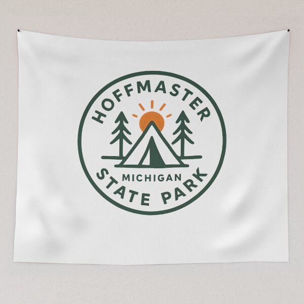 Item preview, Hoffmaster Michigan State Park Camping Hiking Outdoors Michigan Traveler designed and sold by Simsimah26Parks.