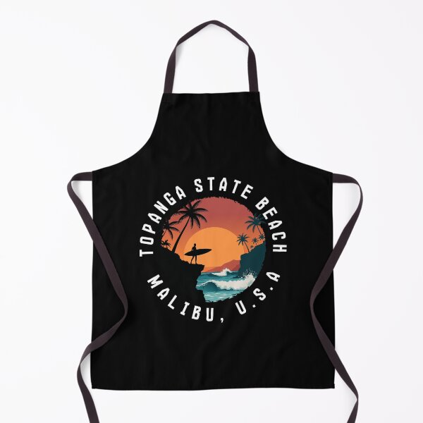 Item preview, Topanga State Beach – Malibu (with White Lettering) designed and sold by VelvetRoom.