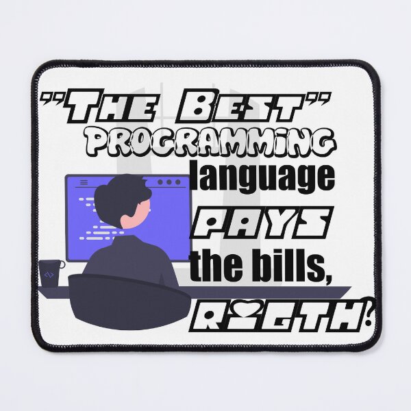 Item preview, Unlocking Potential: Python Coding, Best Programming Languages Comparison (Rust, C, Go), R & Go Language Explained, C++ Swift Ruby Dart Julia designed and sold by 3ac-Arts.