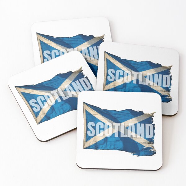 Item preview, Scotland Flag Distressed Patriotic Design designed and sold by RVJdesigns.