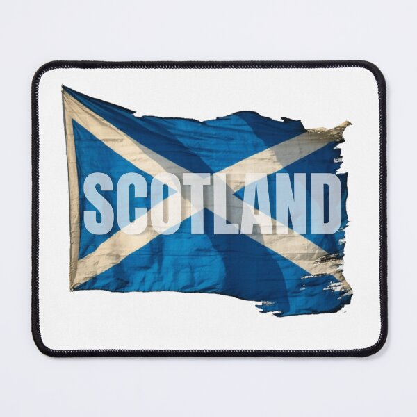 Item preview, Scotland Flag Distressed Patriotic Design designed and sold by RVJdesigns.