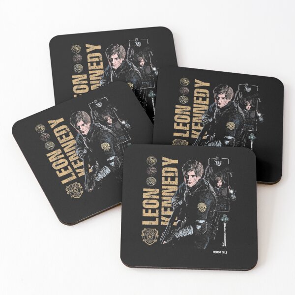Item preview, Resident Evil 4 Remake Leon Kennedy RPD Survival Horror designed and sold by jinajinawoodood.