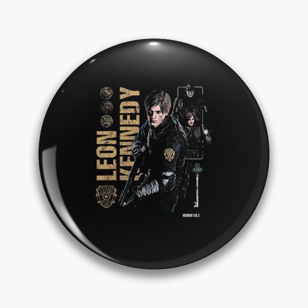 Item preview, Resident Evil 4 Remake Leon Kennedy RPD Survival Horror designed and sold by jinajinawoodood.