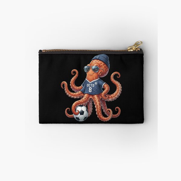 Item preview, Cool octopus plays football designed and sold by ReneMM.