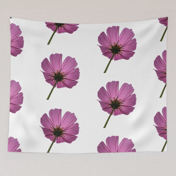 Item preview, Pink Cosmos Flower from Below – Elegant Botanical Nature Photography designed and sold by Siam Soul Studio.