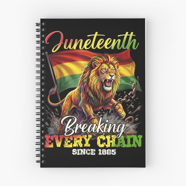 Item preview, Juneteenth Breaking Every Chain Since 1865 African American Freedom Lion Flag designed and sold by DuneHaicna.