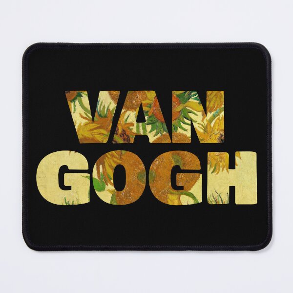 Item preview, Van Gogh – Sunflowers Typography Art for Van Gogh Lovers designed and sold by EmeraldeaArt.