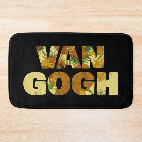 Item preview, Van Gogh – Sunflowers Typography Art for Van Gogh Lovers designed and sold by EmeraldeaArt.