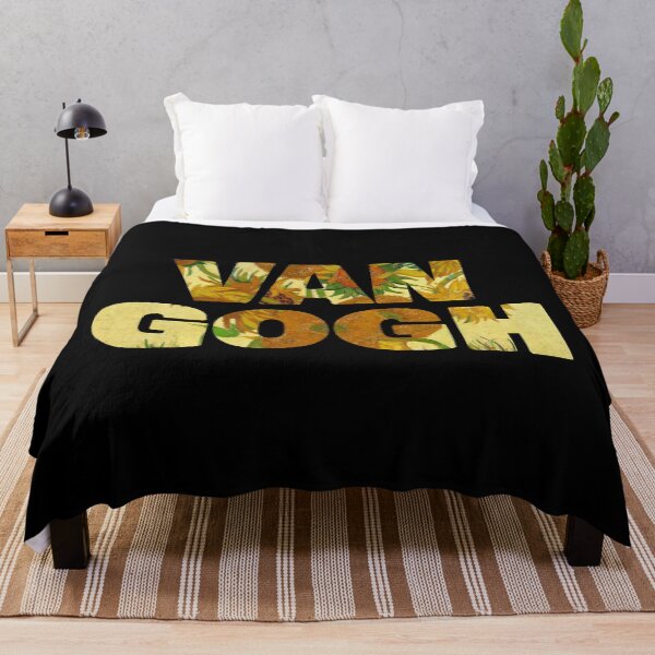 Item preview, Van Gogh – Sunflowers Typography Art for Van Gogh Lovers designed and sold by EmeraldeaArt.
