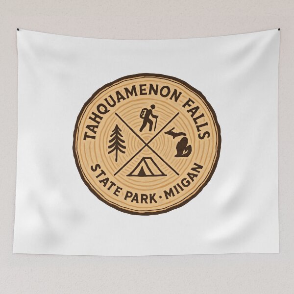 Item preview, Tahquamenon Falls State Park Miigan Michigan Hiking Camping Outdoors Souvenir designed and sold by Simsimah26Parks.