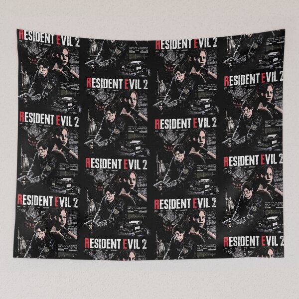 Item preview, Resident Evil 2 Leon Kennedy Claire Redfield Horror Game designed and sold by jinajinawoodood.