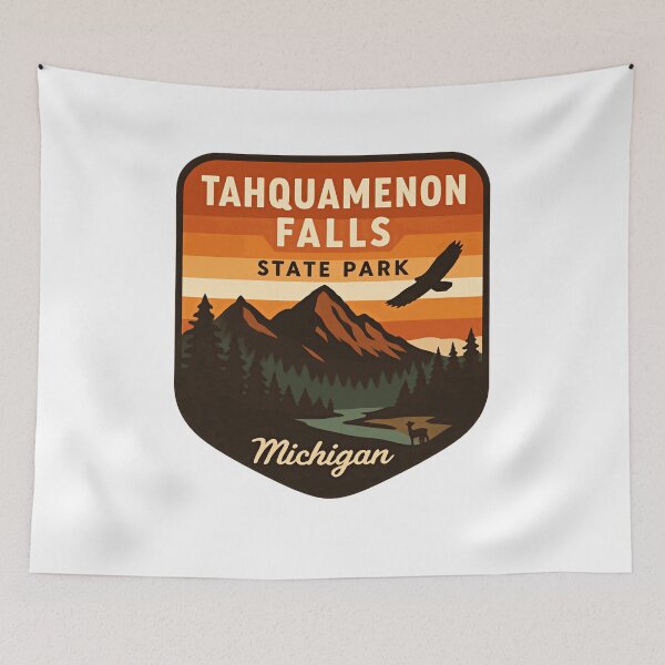 Item preview, Tahquamenon Falls State Park Michigan Nature Travel Outdoor Adventure Souvenir designed and sold by Simsimah26Parks.