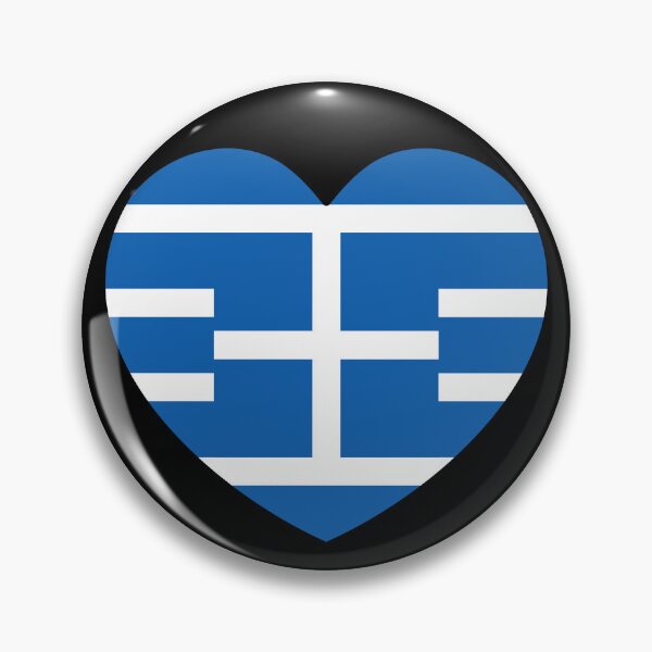 Item preview, Greece Flag Heart designed and sold by shitpostee.