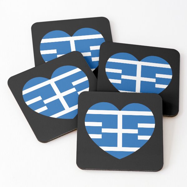 Item preview, Greece Flag Heart designed and sold by shitpostee.