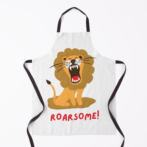Item preview, Cute Cartoon Roaring Lion Wild Animal Art - ROARSOME! designed and sold by ROARSOME DESiGNS.