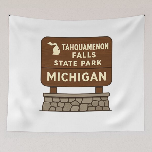 Item preview, Tahquamenon Falls State Park Michigan Travel Souvenir designed and sold by Simsimah26Parks.