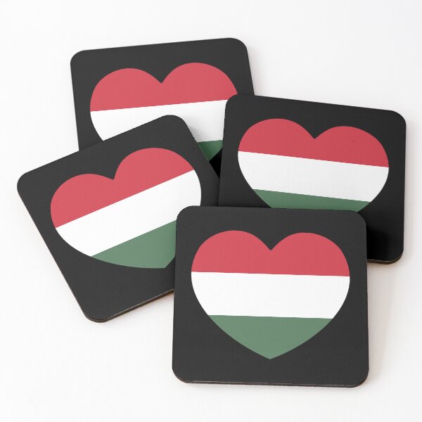 Item preview, Hungary Flag Heart designed and sold by shitpostee.