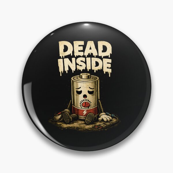 Item preview, Dead Inside Shirt – Funny Low Energy Introvert Tee designed and sold by DesignTeamHub.