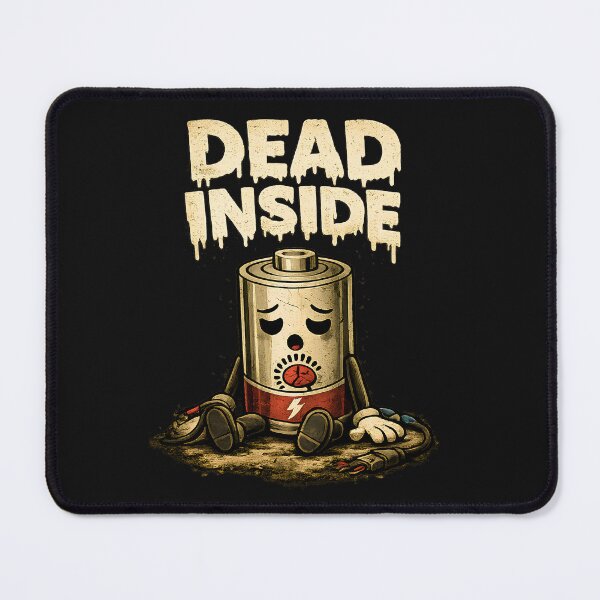 Item preview, Dead Inside Shirt – Funny Low Energy Introvert Tee designed and sold by DesignTeamHub.