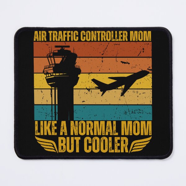 Item preview, Air Traffic Controller Mom, Like A Normal Dad But Cooler Retro Sunset designed and sold by legendaryskins.