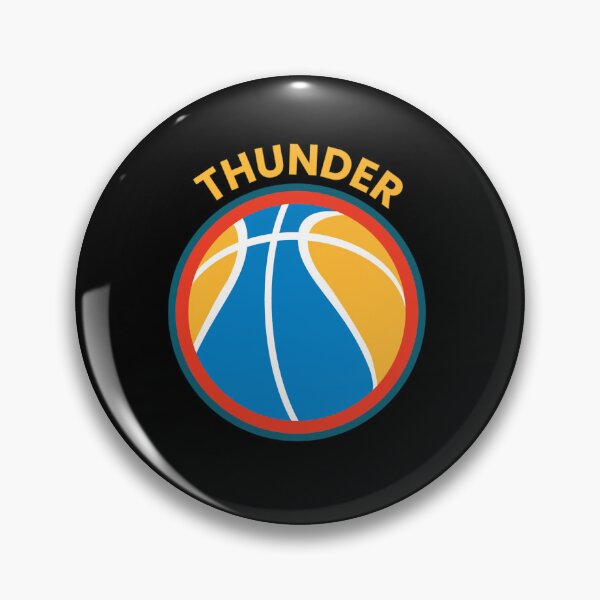 Item preview, Thunder Circle Basketball Poster Design Today Graphic Art designed and sold by CallumSnow.
