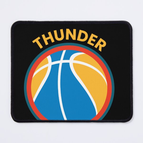 Item preview, Thunder Circle Basketball Poster Design Today Graphic Art designed and sold by CallumSnow.