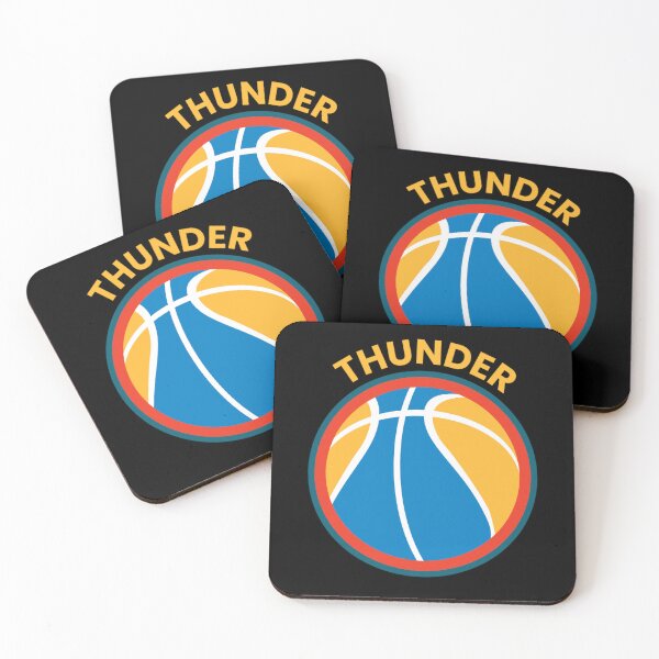 Item preview, Thunder Circle Basketball Poster Design Today Graphic Art designed and sold by CallumSnow.